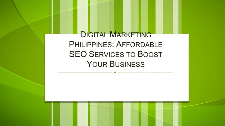 d igital m arketing p hilippines a ffordable n.w