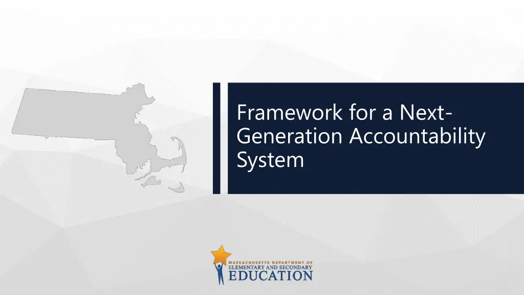 framework for a next generation accountability n.w