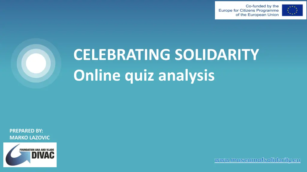 celebrating solidarity online quiz analysis n.w