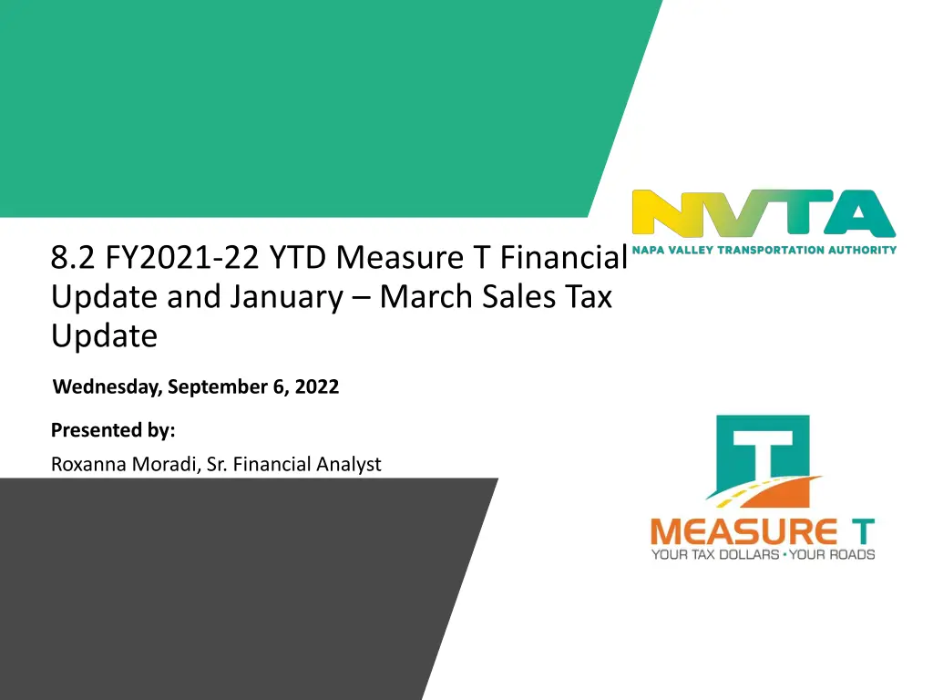 8 2 fy2021 22 ytd measure t financial update n.w