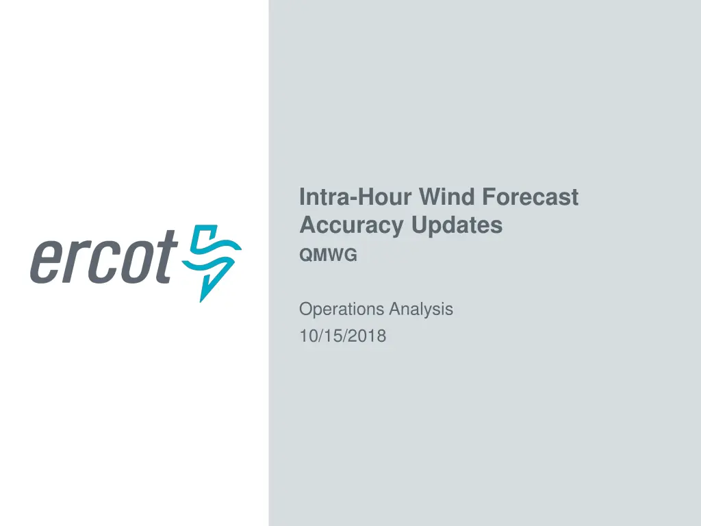 intra hour wind forecast accuracy updates qmwg n.w