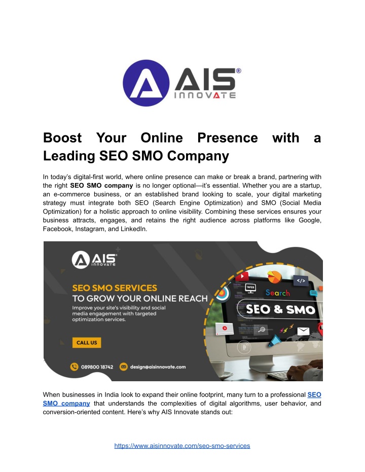 boost your online presence with a leading n.w