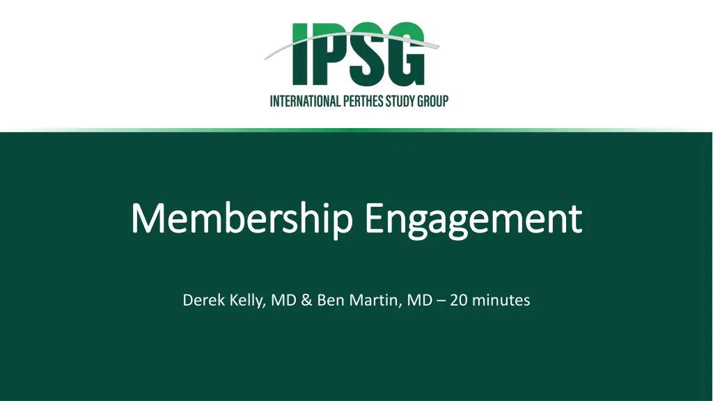 membership engagement membership engagement n.w