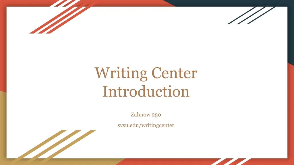 writing center introduction n.w