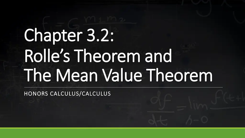 chapter chapter 3 3 2 rolle s theorem and rolle n.w