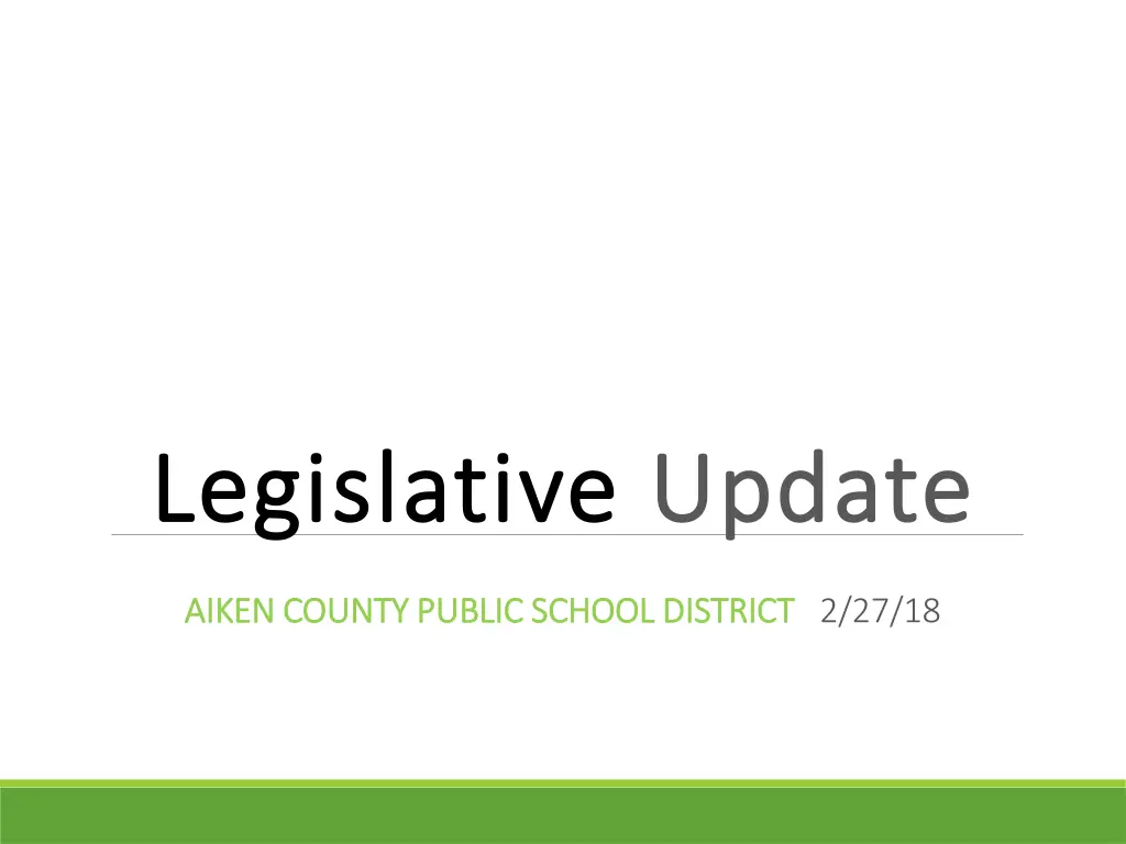 legislative legislative update n.w