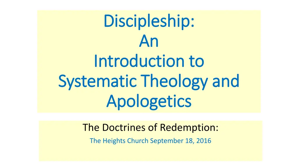 discipleship discipleship an an introduction n.w