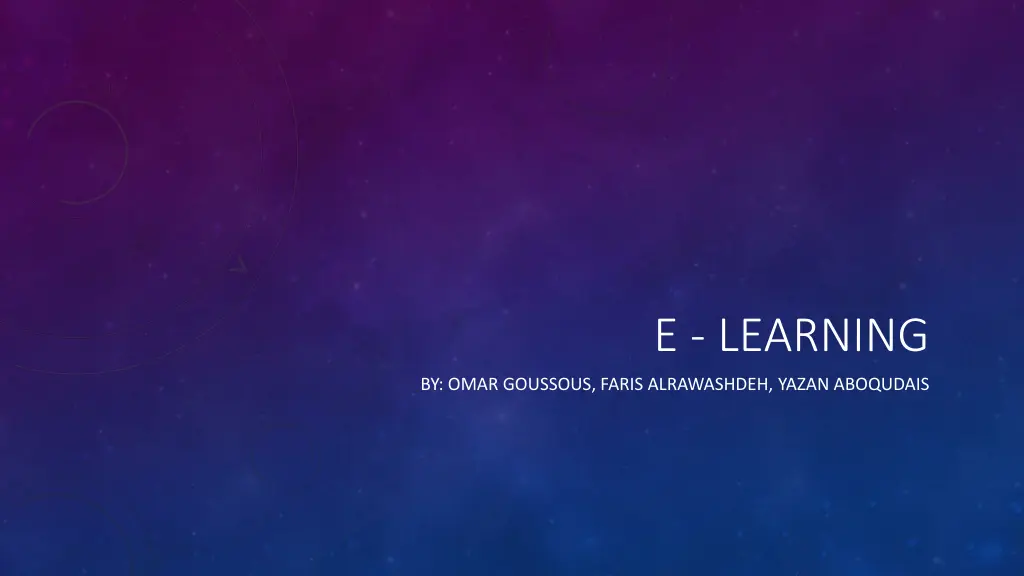 e learning n.w