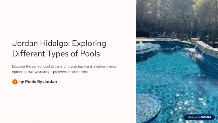 jordan hidalgo exploring different types of pools n.w