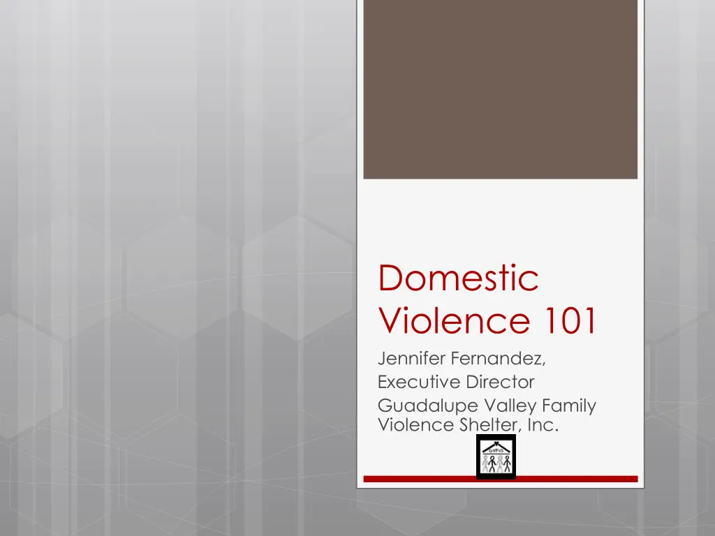 domestic violence 101 jennifer fernandez n.w