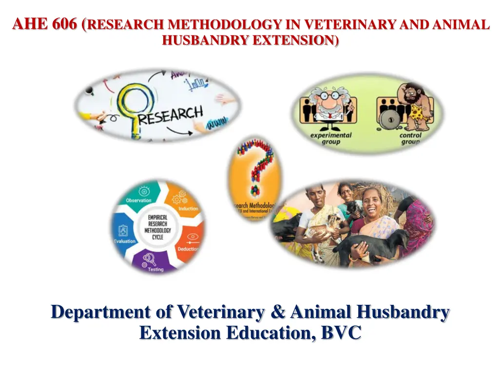 ahe 606 research methodology in veterinary n.w