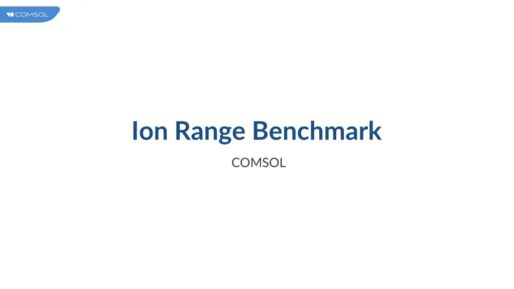 ion range benchmark n.w