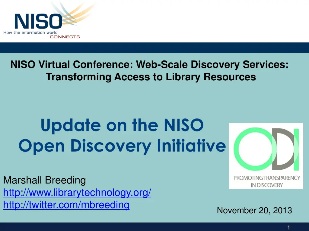 niso virtual conference web scale discovery n.w