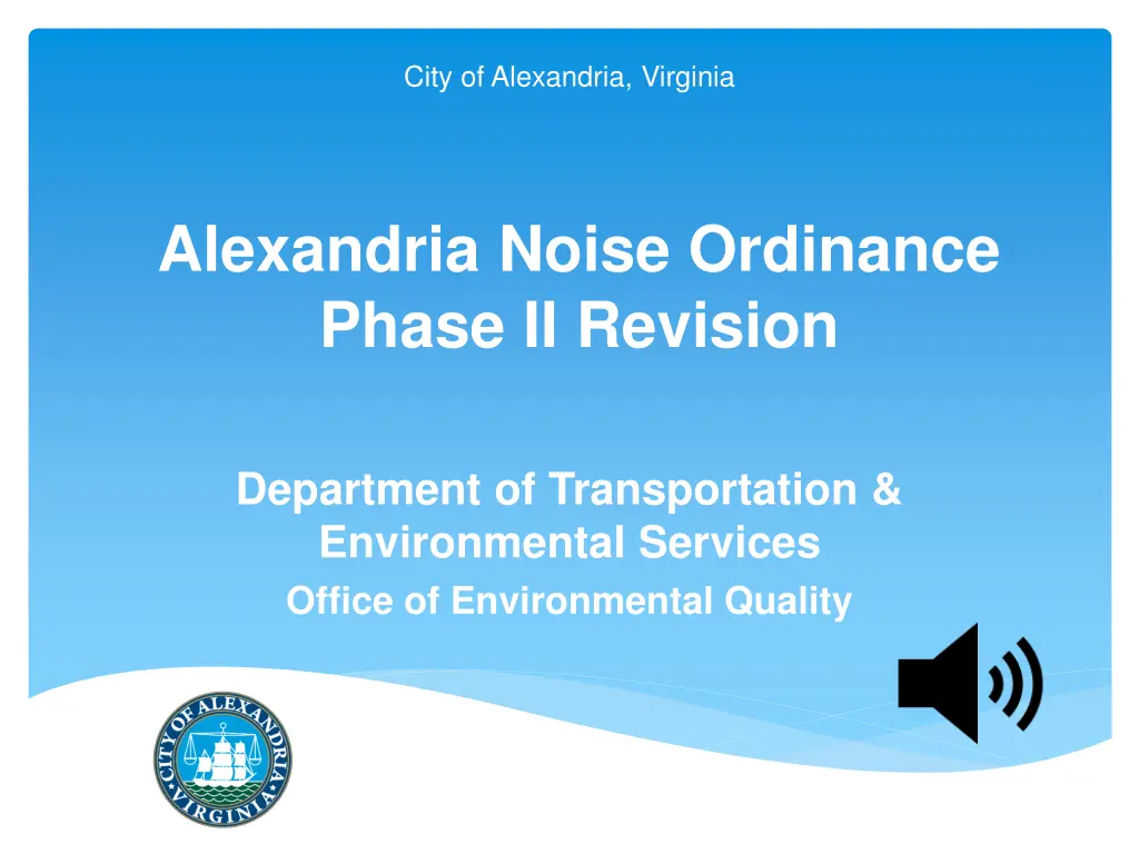 city of alexandria virginia n.w