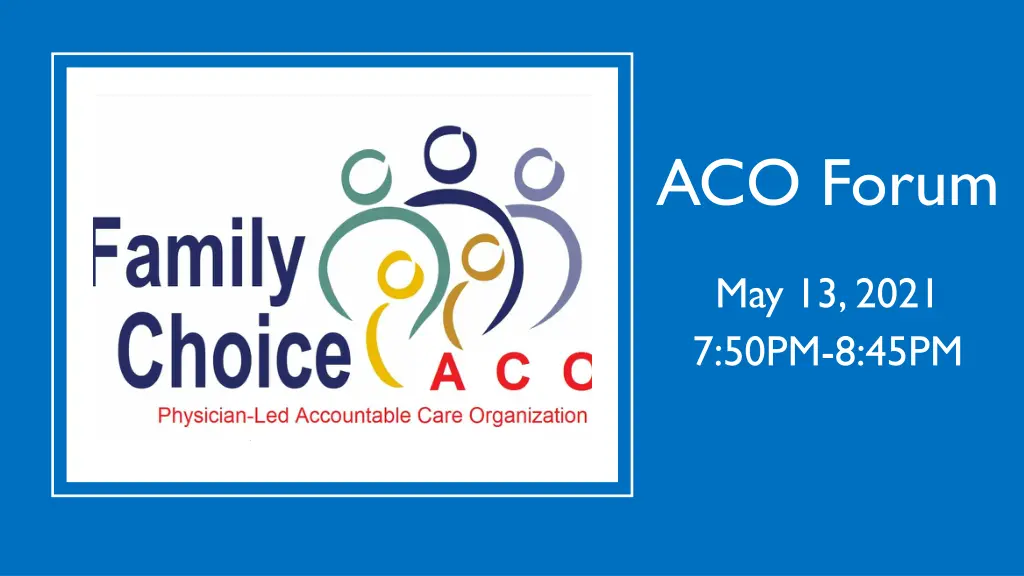 aco forum n.w