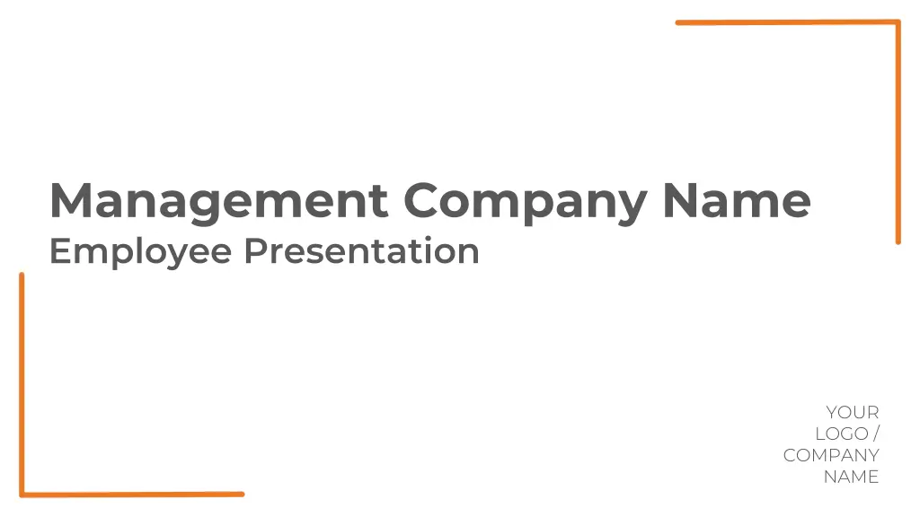 management company name employee presentation n.w