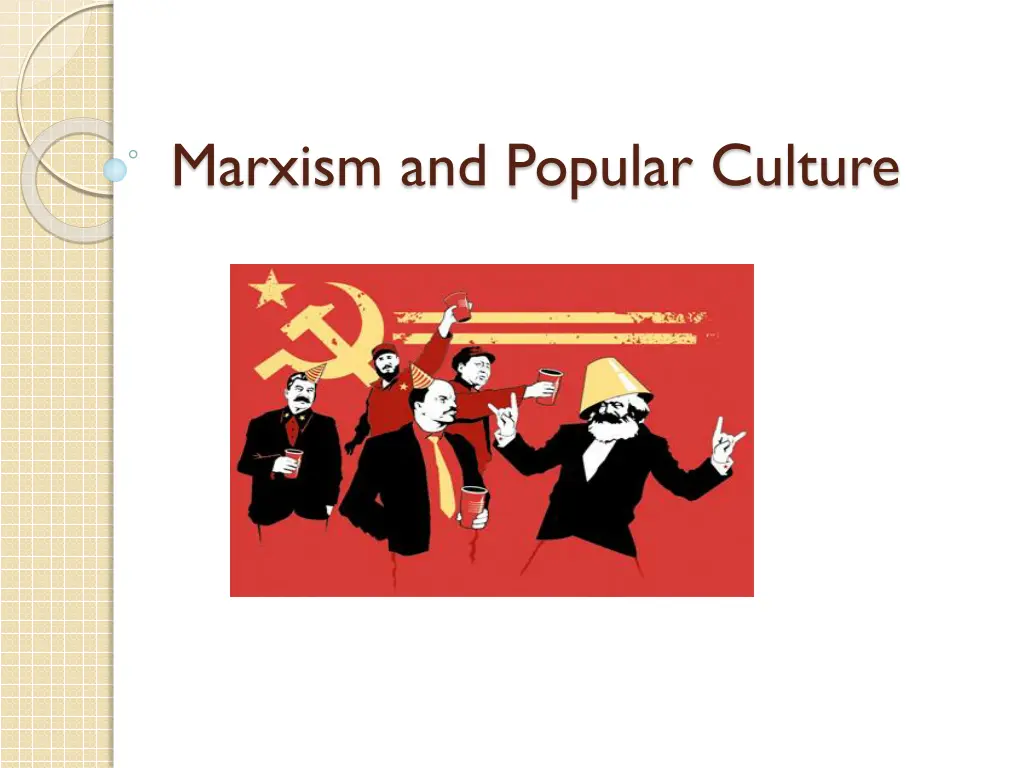 marxism and popular culture n.w
