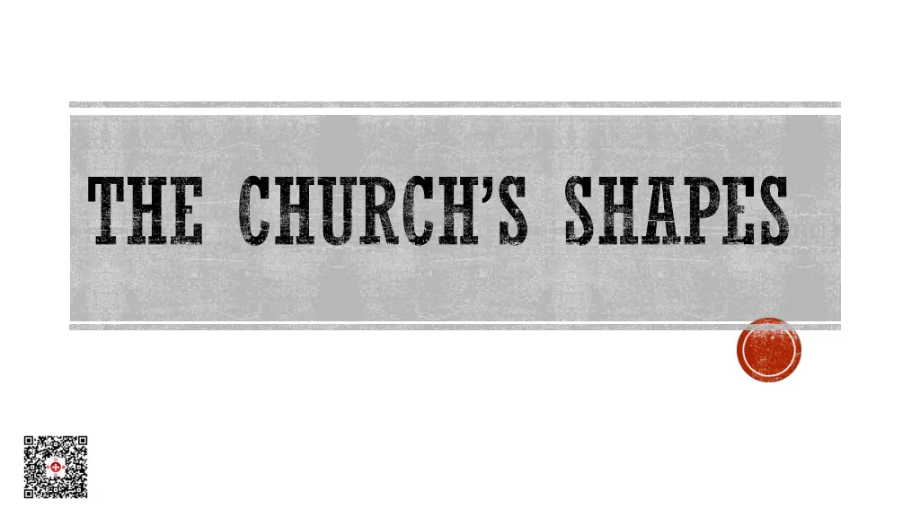the church s shapes n.w