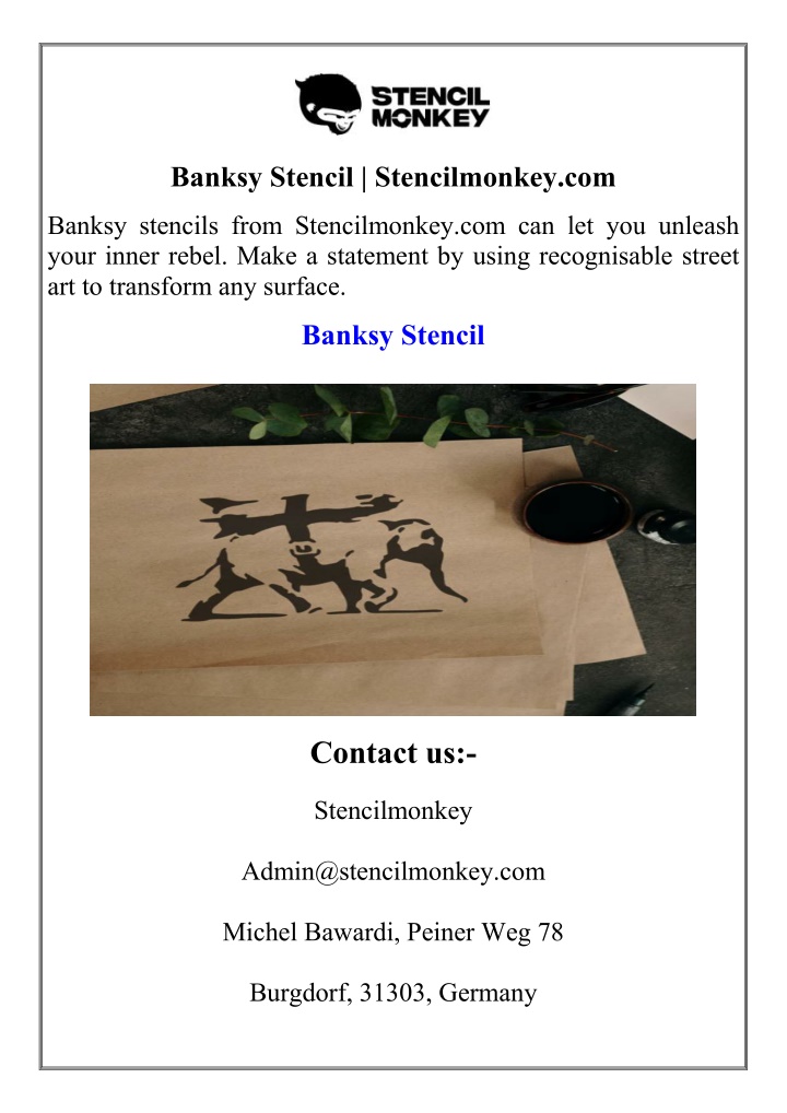 banksy stencil stencilmonkey com n.w