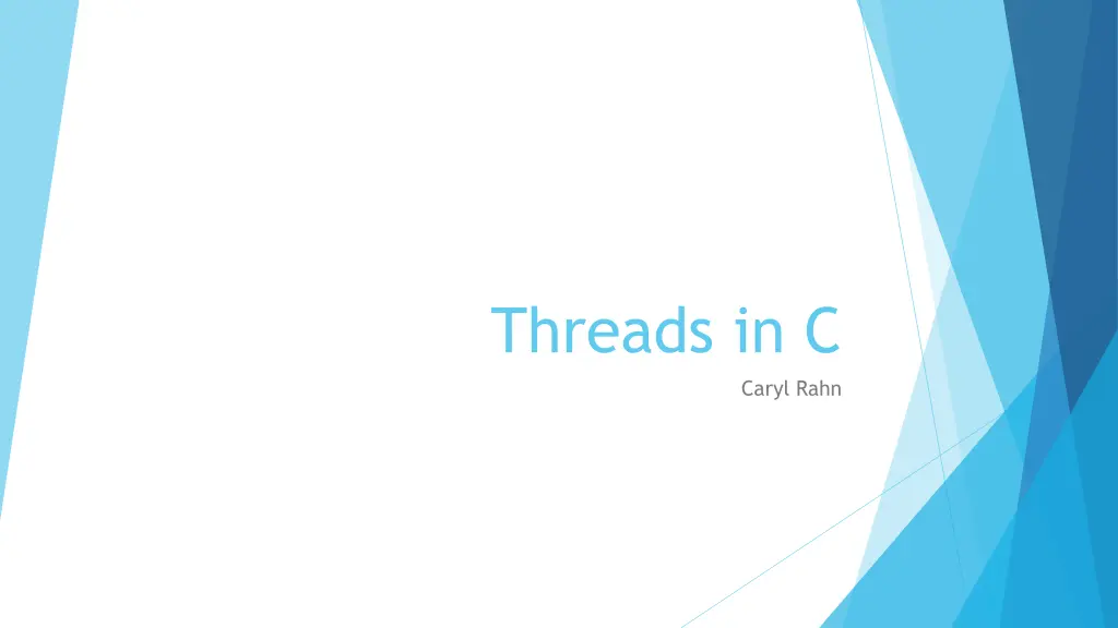 threads in c n.w