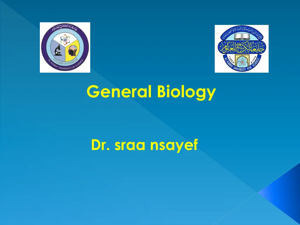general biology n.w