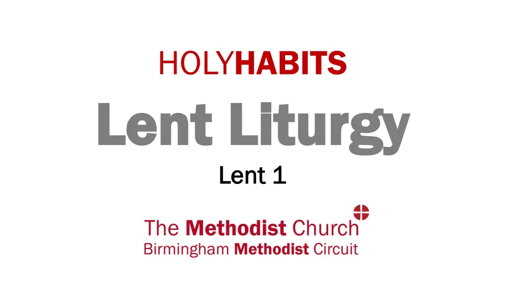 holy habits n.w