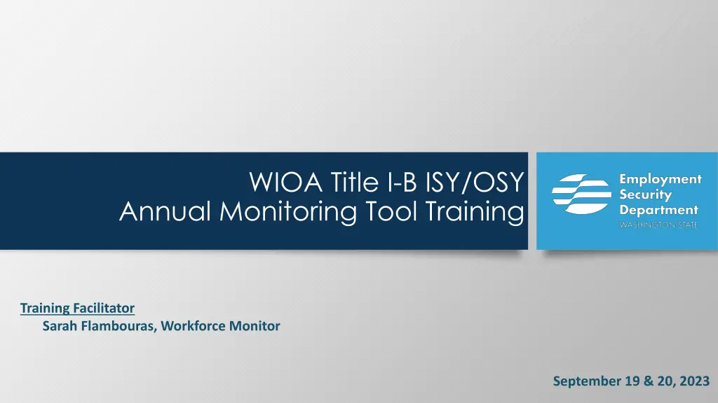 wioa title i b isy osy annual monitoring tool n.w