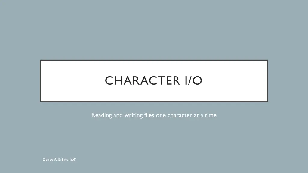 character i o n.w