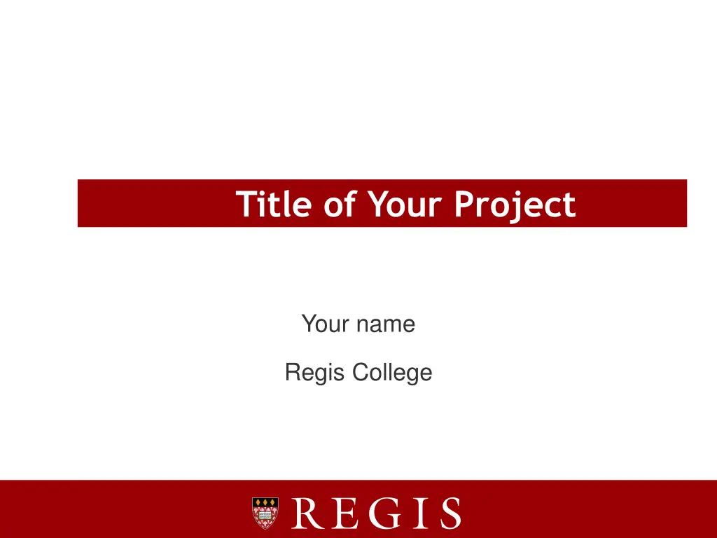 title of your project n.w