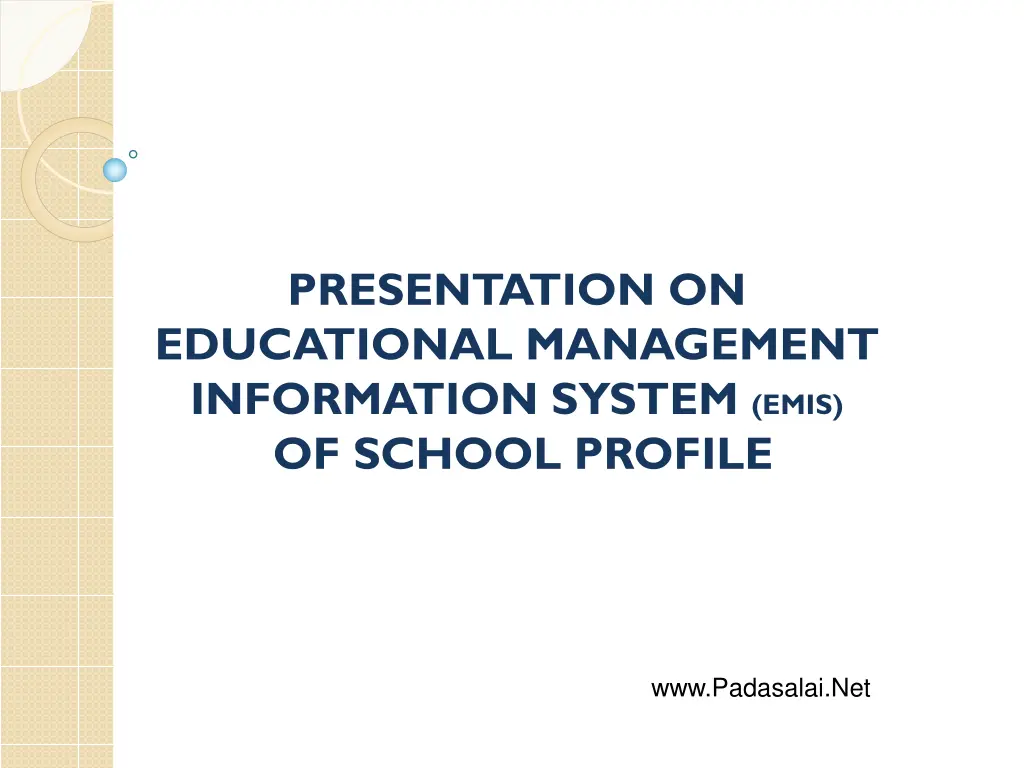 presentation on educational management n.w