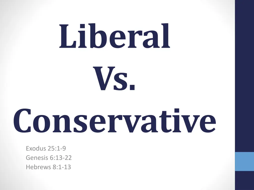 liberal vs conservative n.w
