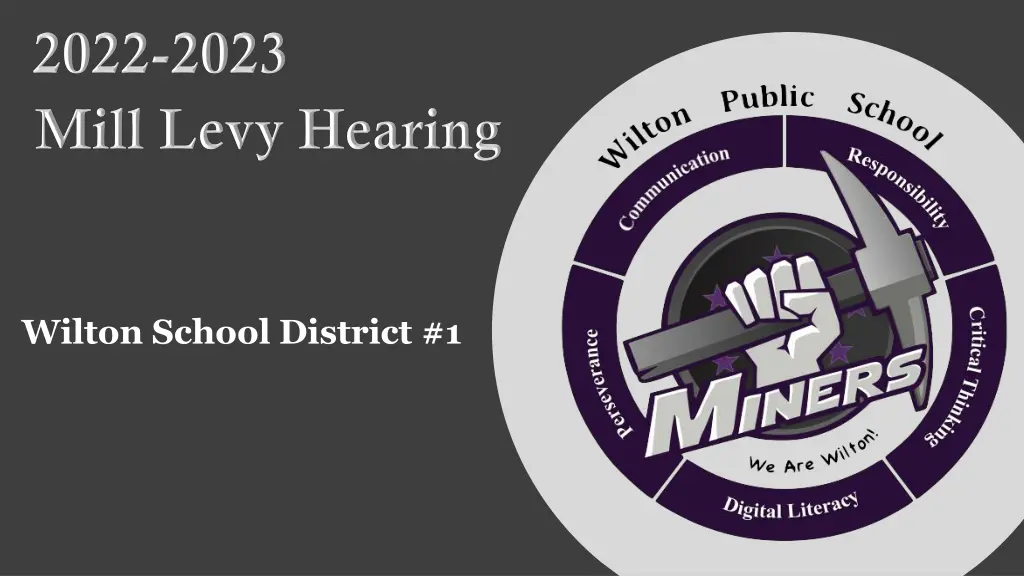 wilton school district 1 n.w