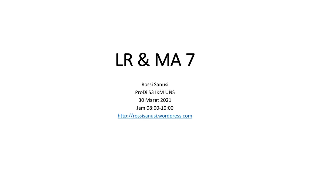 lr ma 7 lr ma 7 n.w