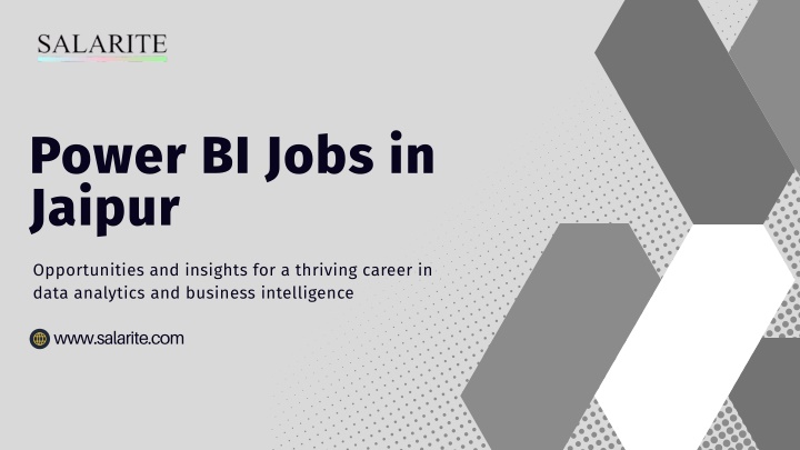 power bi jobs in jaipur n.w