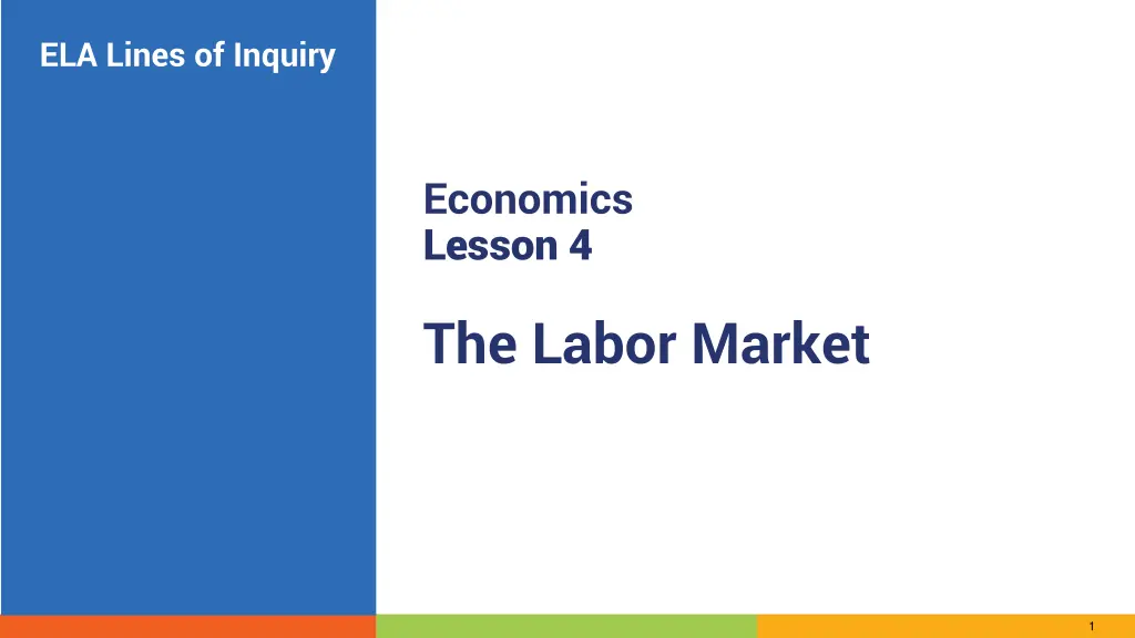 ela lines of inquiry n.w