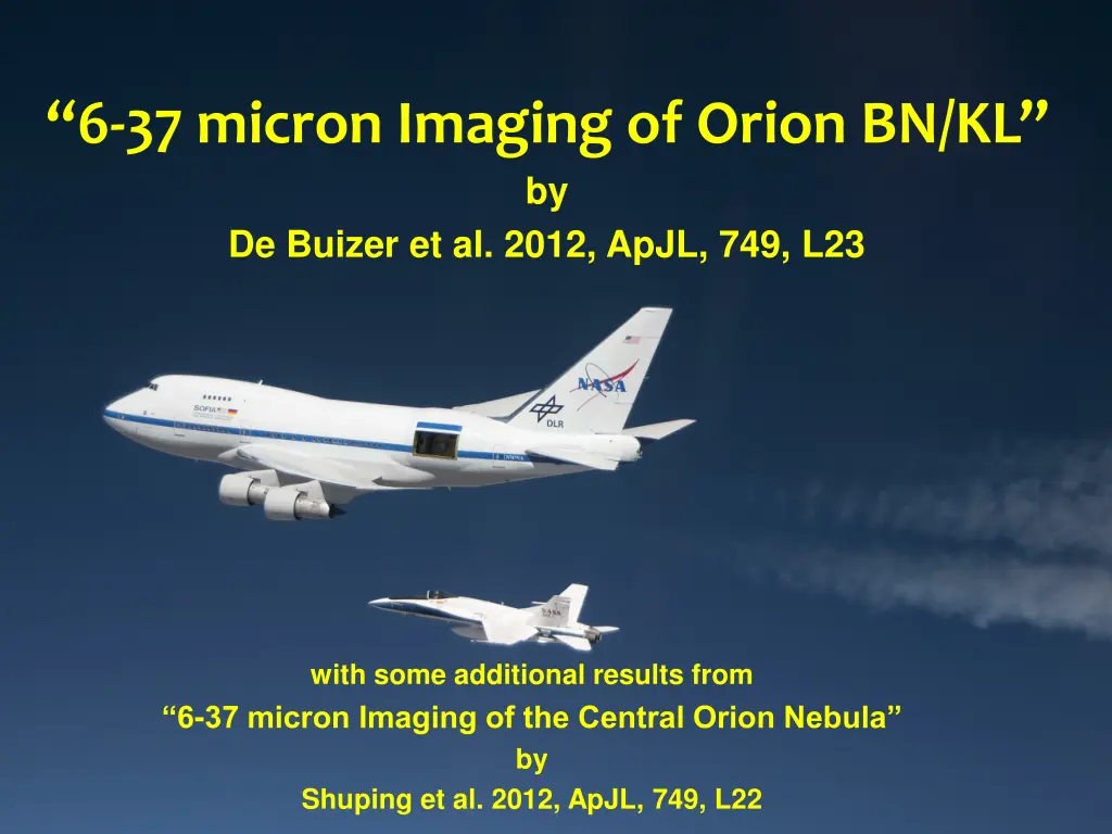 6 37 micron imaging of orion bn kl by de buizer n.w