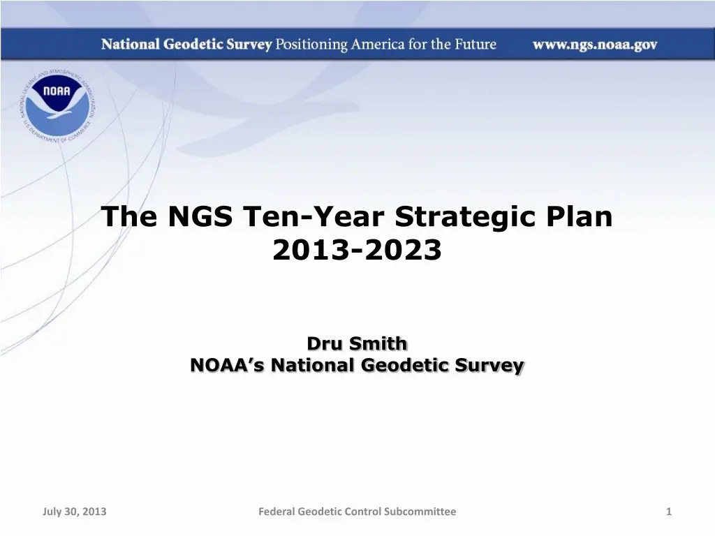 the ngs ten year strategic plan 2013 2023 n.w