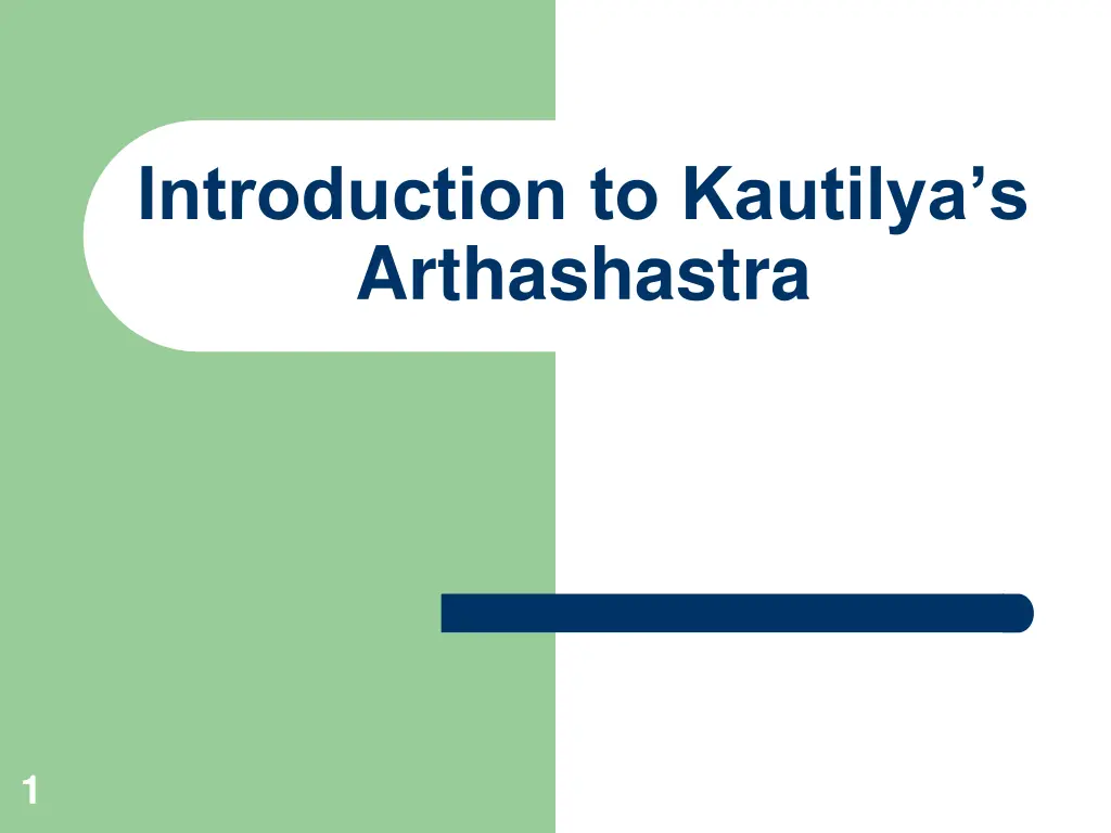 introduction to kautilya s arthashastra n.w