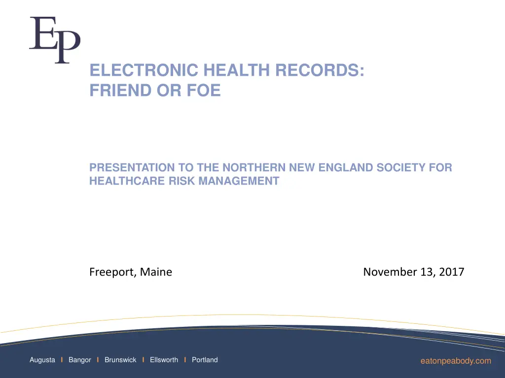 electronic health records friend or foe n.w