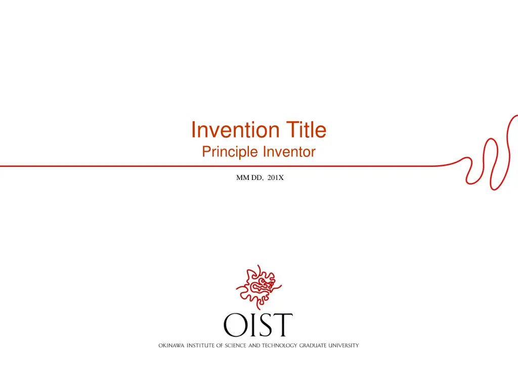 invention title principle inventor n.w