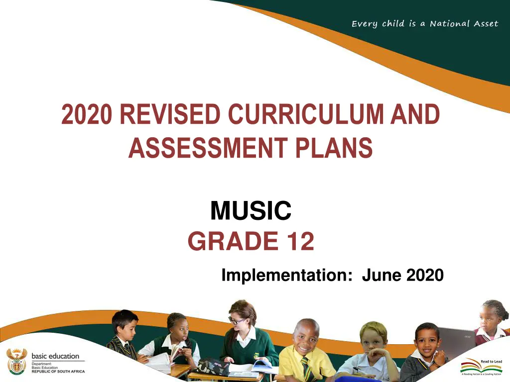 2020 revised curriculum and assessment plans n.w