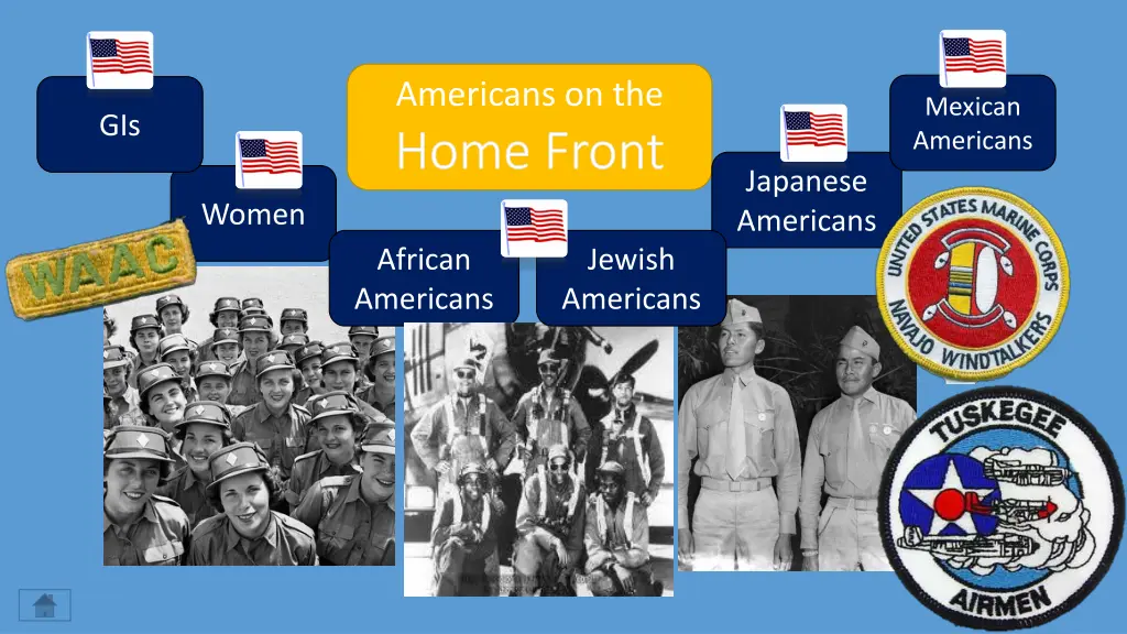 americans on the home front n.w