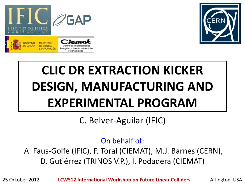 clic dr extraction kicker design manufacturing n.w