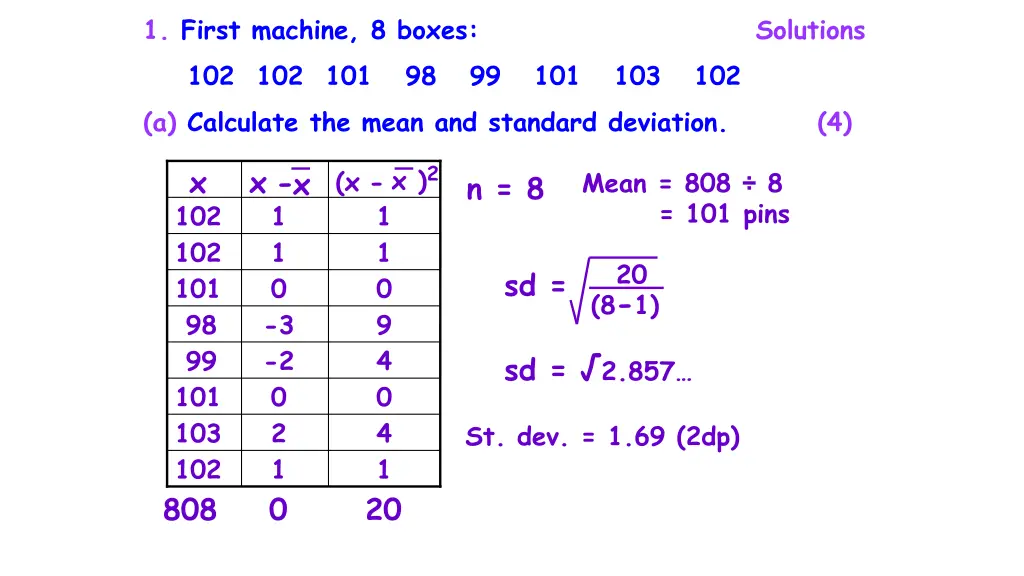 1 first machine 8 boxes solutions n.w