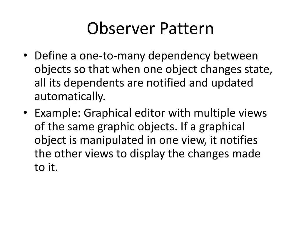 observer pattern n.w
