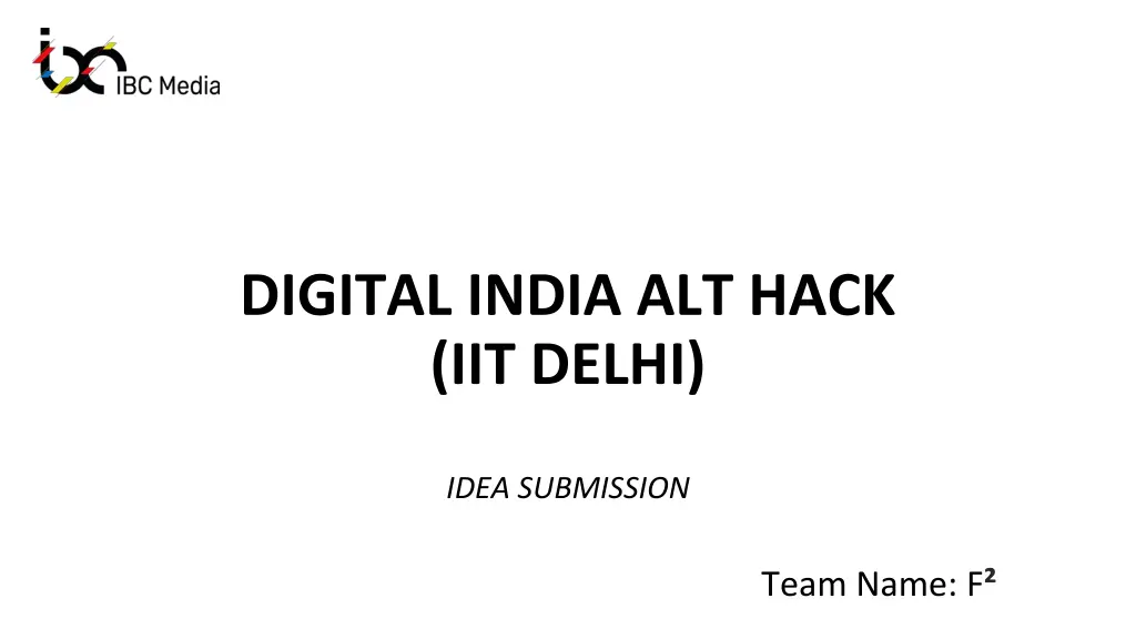 digital india alt hack iit delhi n.w
