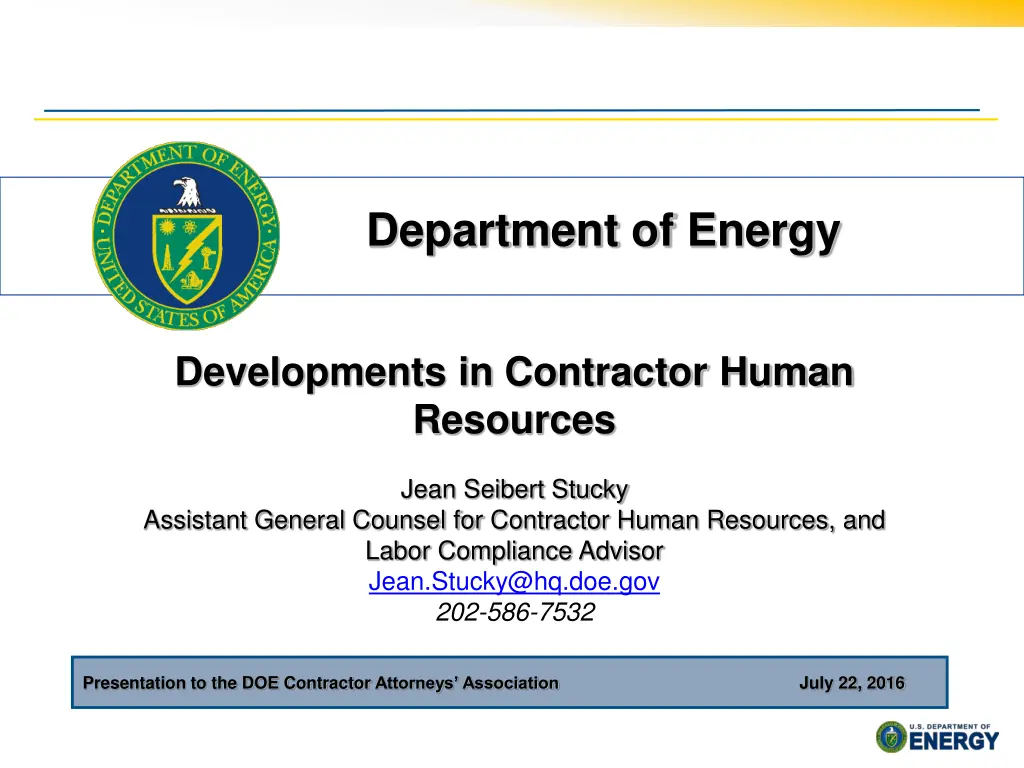 department of energy n.w