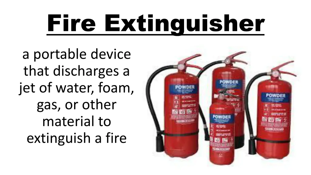 fire extinguisher n.w