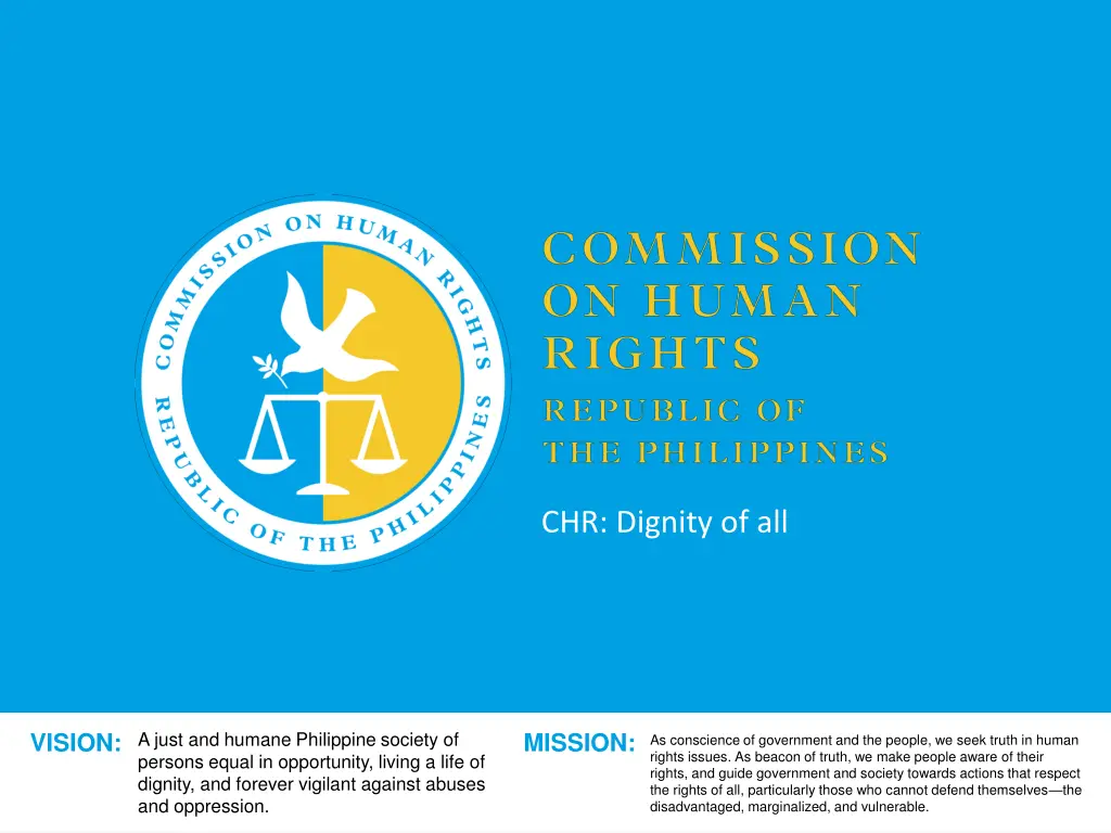 chr dignity of all n.w