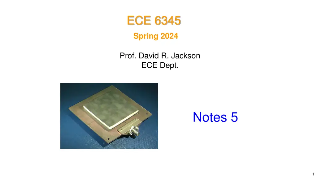 ece 6345 n.w